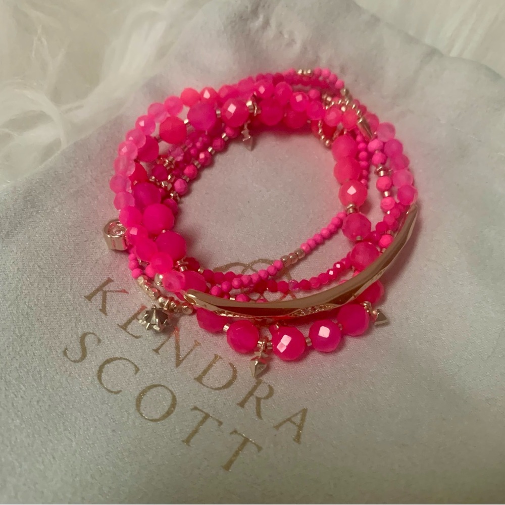 Kendra Scott Pink Supak Bracelet